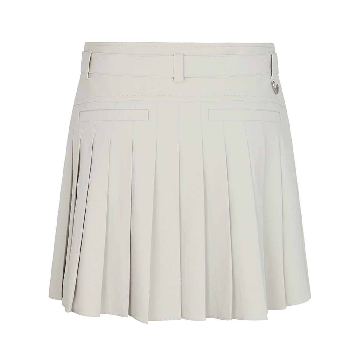 말본 골프(MALBON GOLF) 변형 플리츠 벨트 스커트 BEIGE (WOMAN)