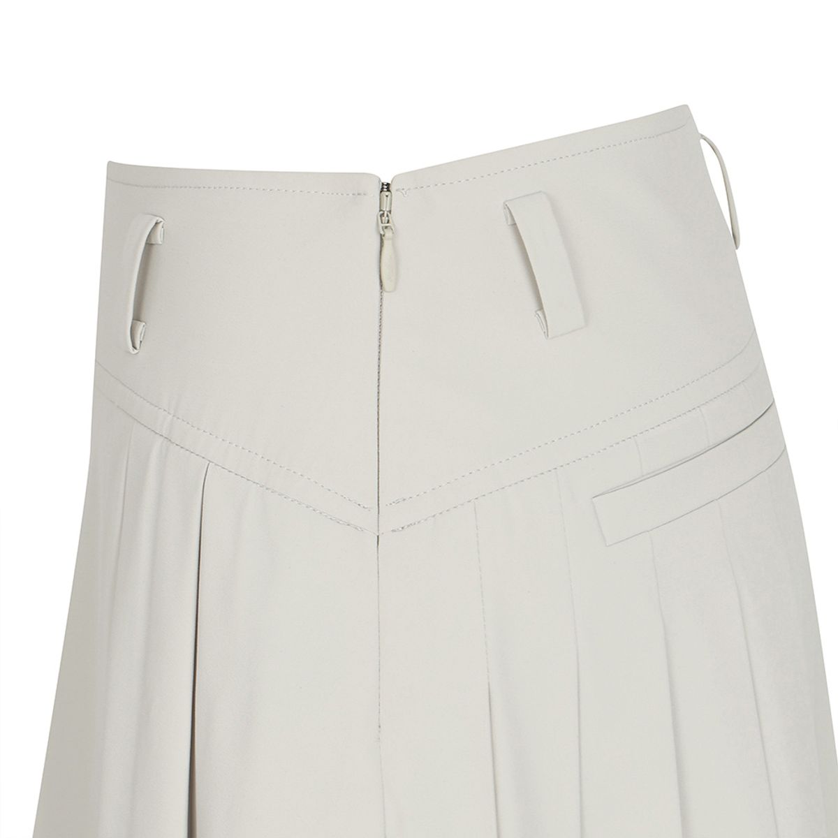 말본 골프(MALBON GOLF) 변형 플리츠 벨트 스커트 BEIGE (WOMAN)