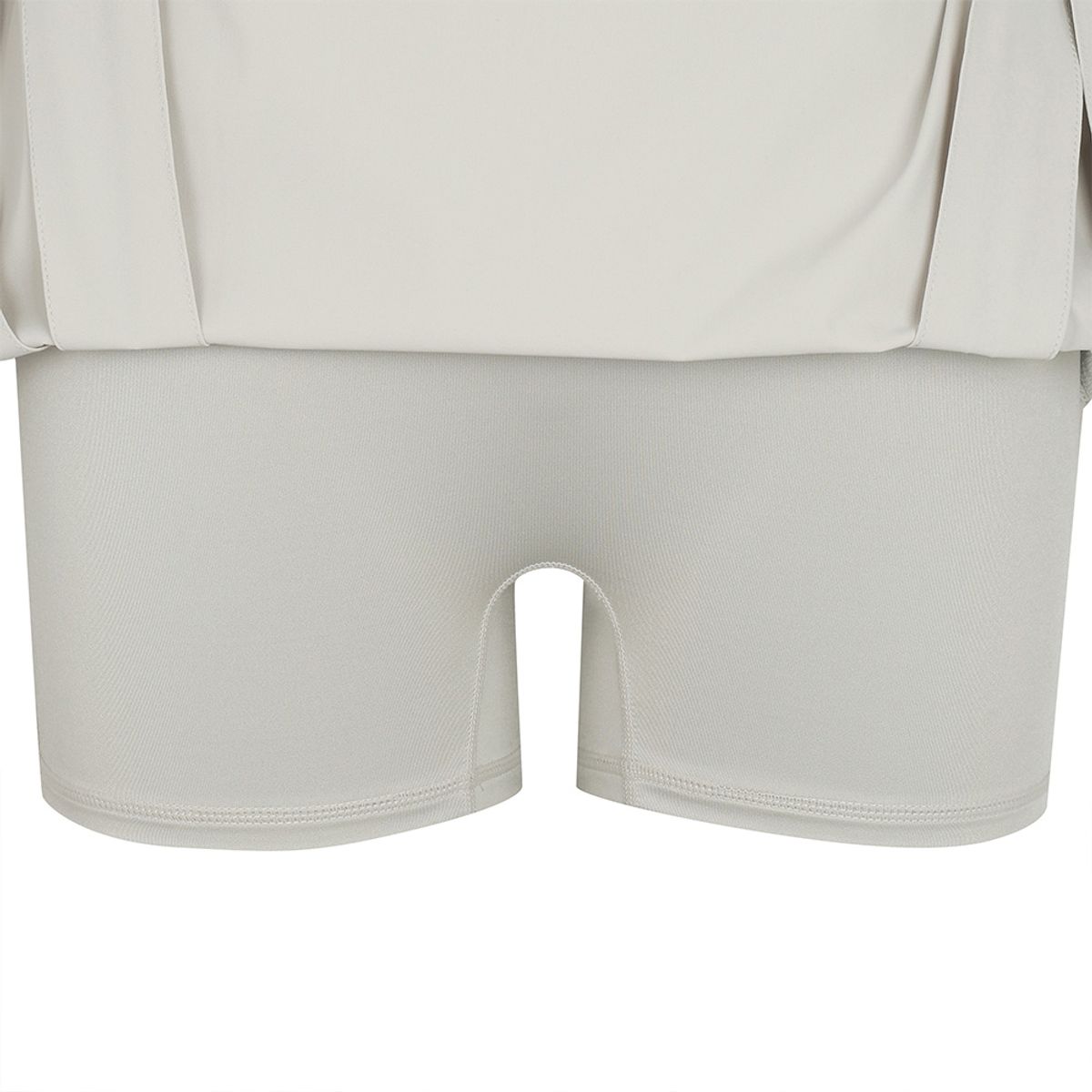 말본 골프(MALBON GOLF) 변형 플리츠 벨트 스커트 BEIGE (WOMAN)