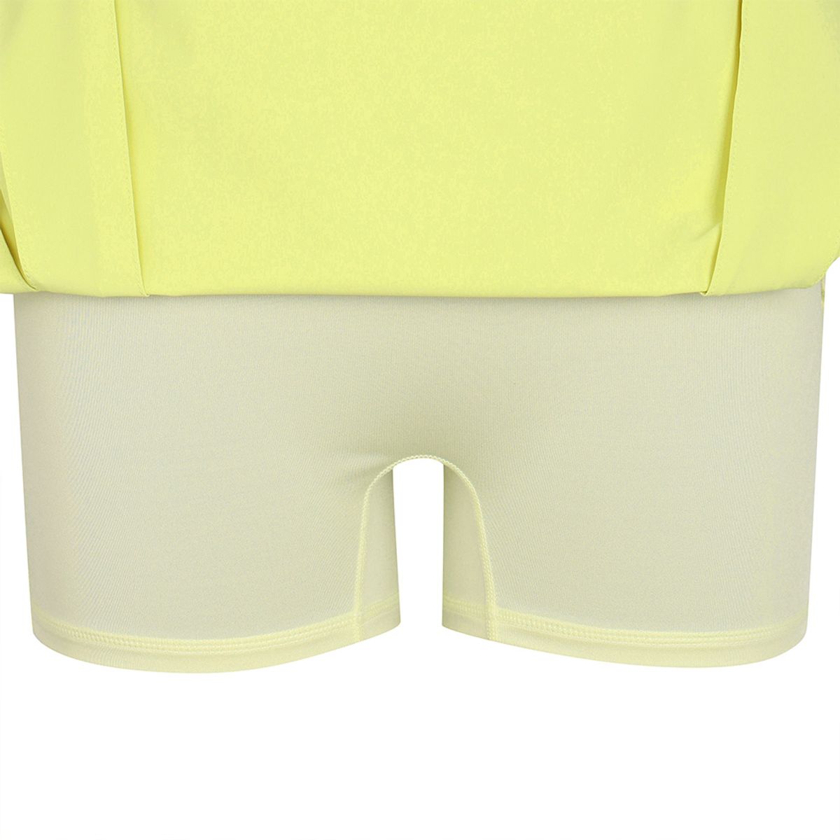 말본 골프(MALBON GOLF) 변형 플리츠 벨트 스커트 YELLOW (WOMAN)