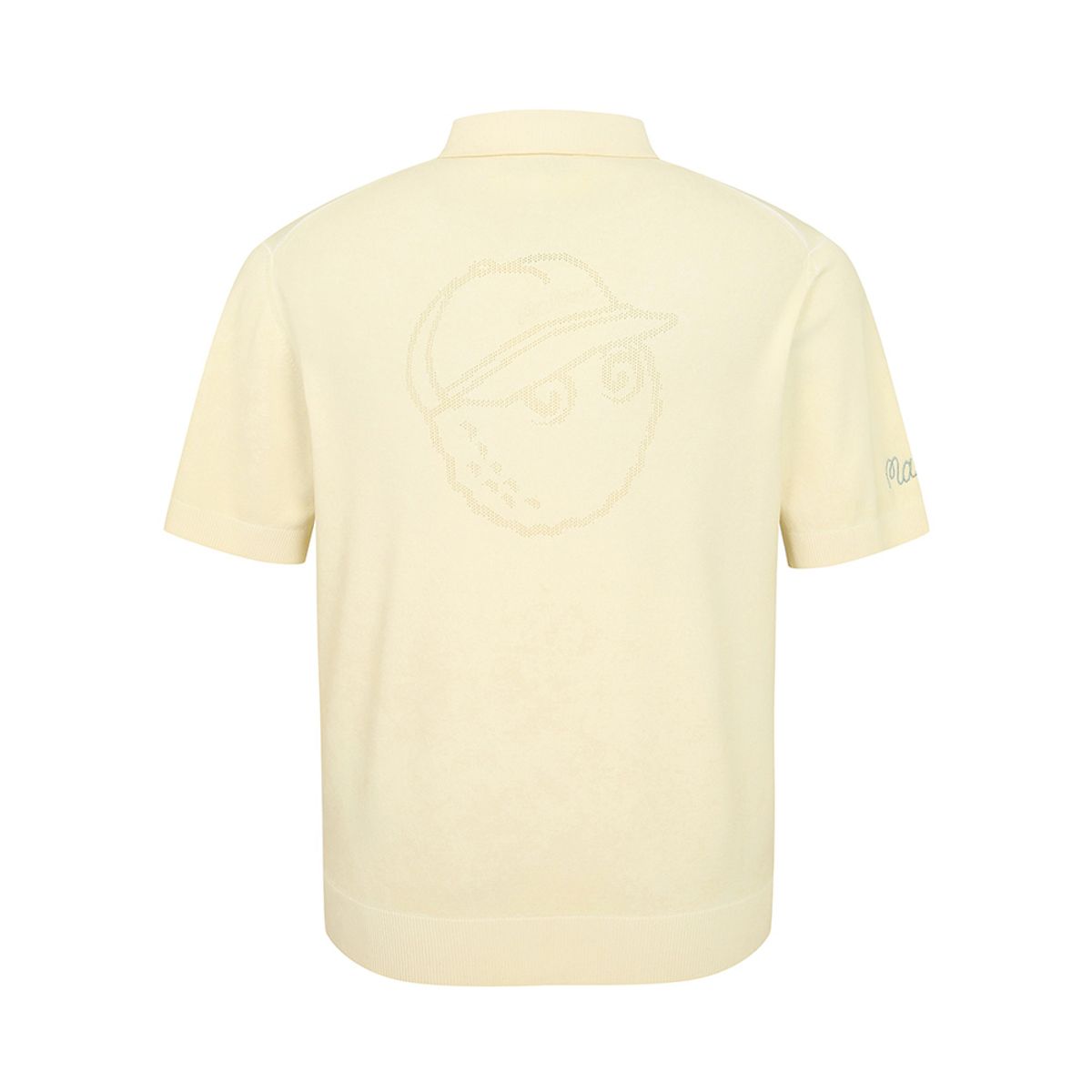 말본 골프(MALBON GOLF) 콜드다잉 반팔 니트 YELLOW (MAN)