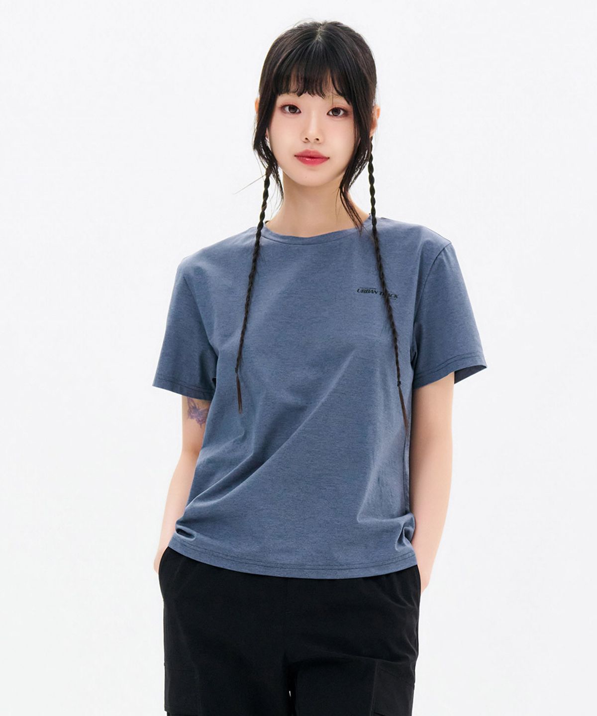 체이스컬트(CHASECULT) 공용 쿨 라운드 반팔 티셔츠-FCZU5808E0N