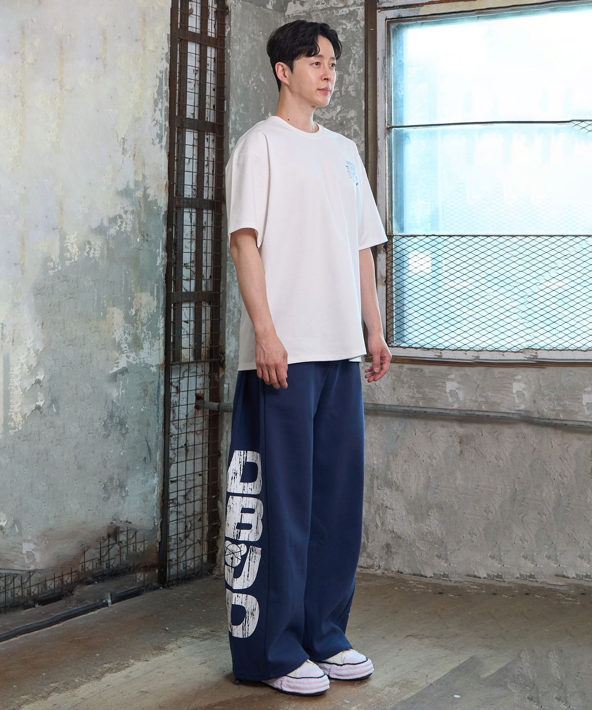 더블제이디(DOUBLE JD) 호피 아플리케 팬츠