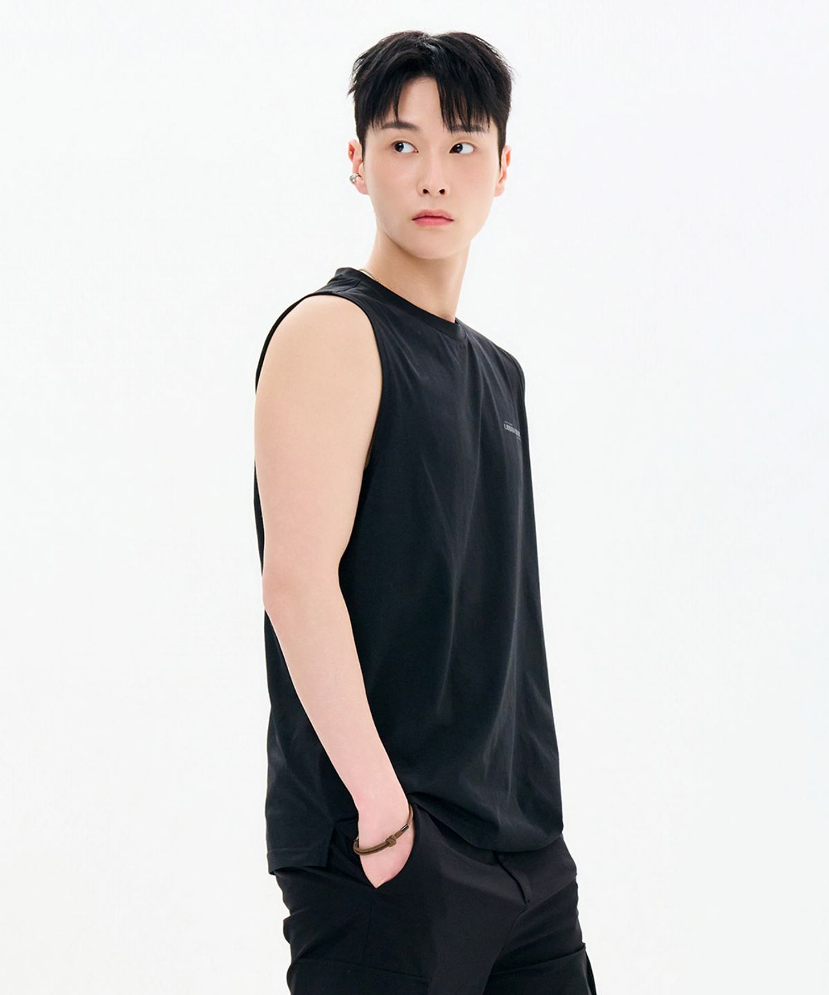 체이스컬트(CHASECULT) 남성 쿨 그래픽 나시 티셔츠-FCRK5911E03