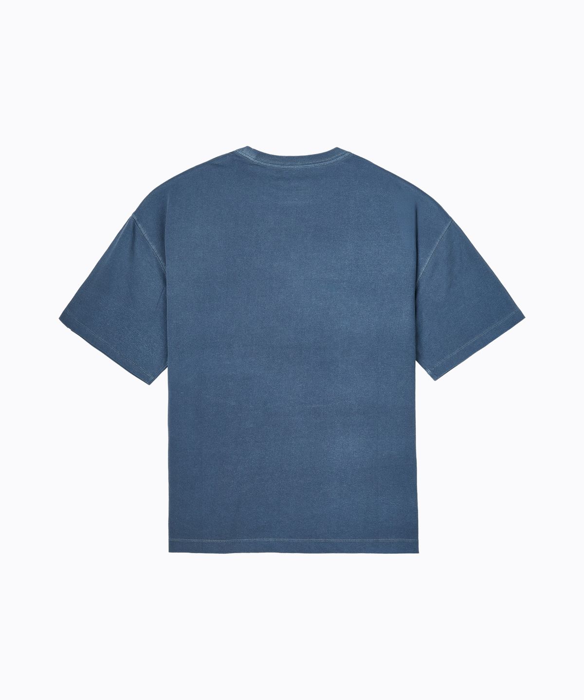 라임라잇 어패럴(LIMELIGHT APPAREL) 애슬릿 빅 로고 쿨링 오버사이즈 티셔츠 (블루/화이트)