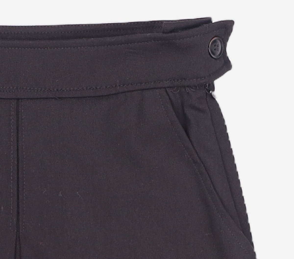 르(LE) inverted pleat mini skirt (brown) S
