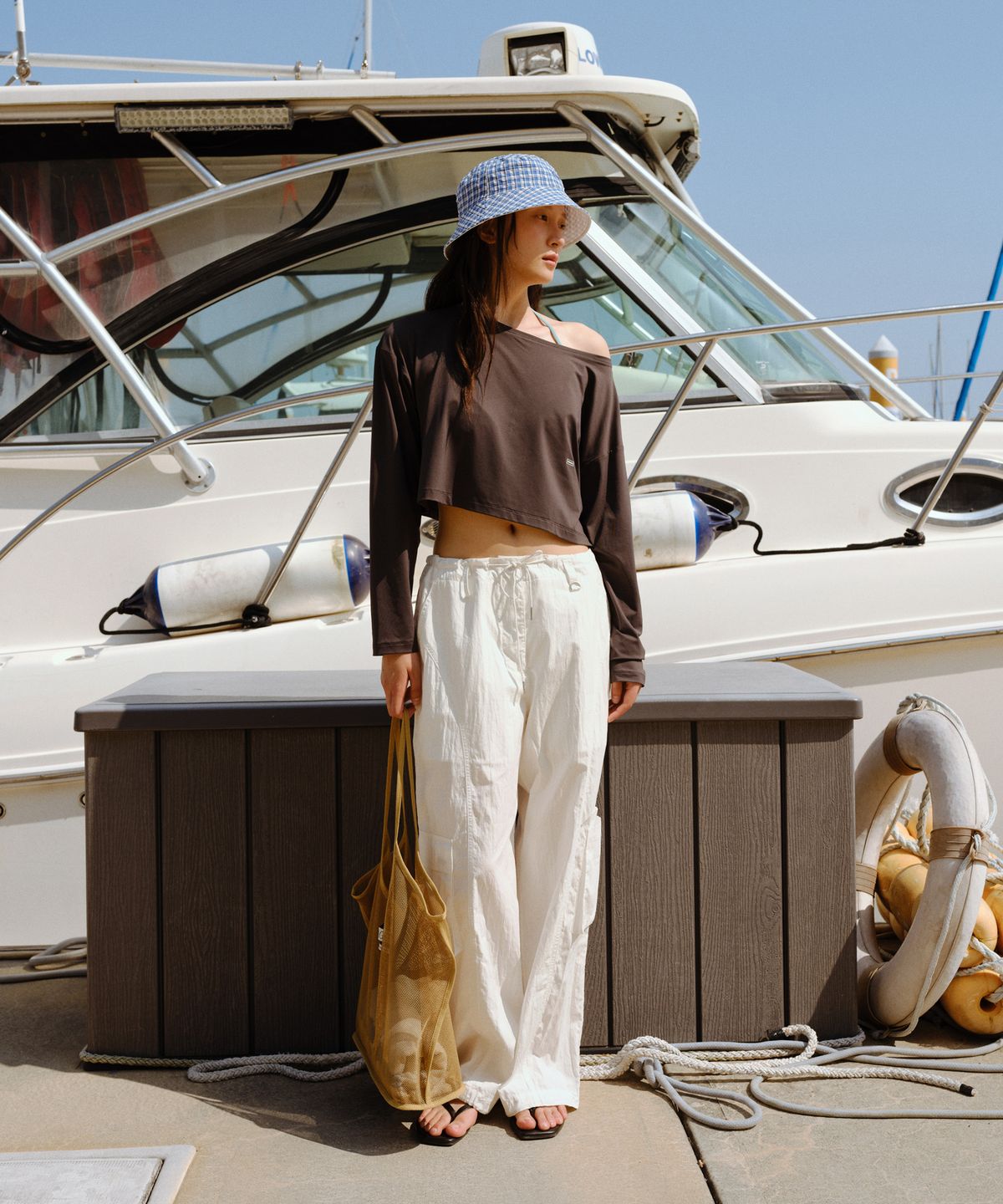 유라고(URAGO) Cargo parachute string pants