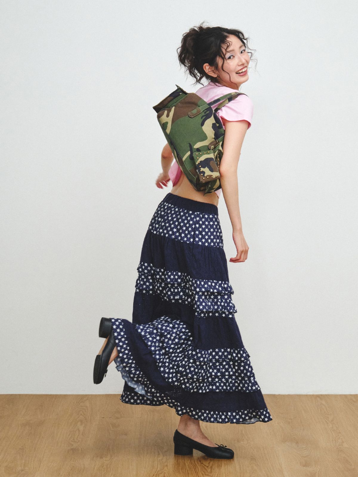 플리즈프로젝트(PLZPROJECT) COMBAT BOSTON BAG, WOODLAND