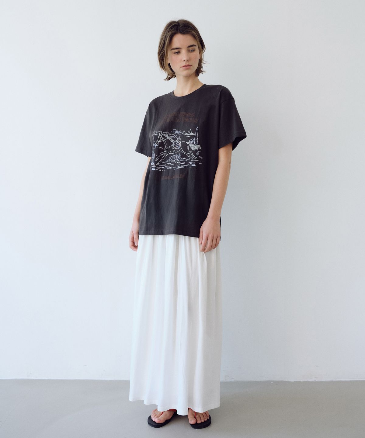 유라고(URAGO) Rush boxy t-shirt