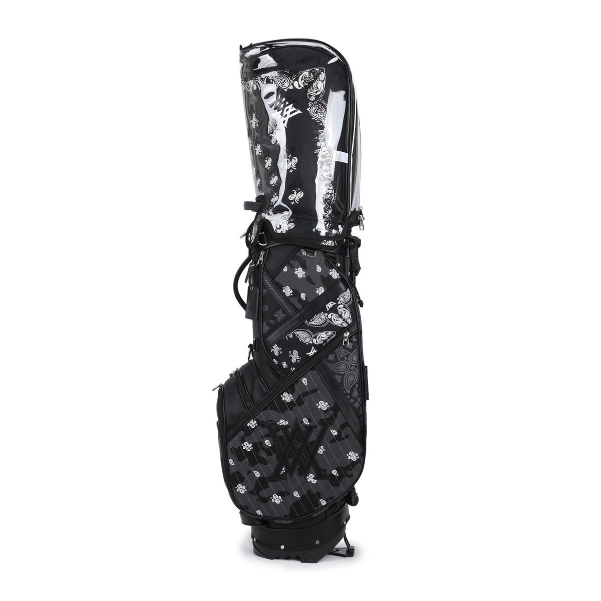 어뉴골프(ANEW GOLF) 9 UNI PAISLEY STANDBAG_BK