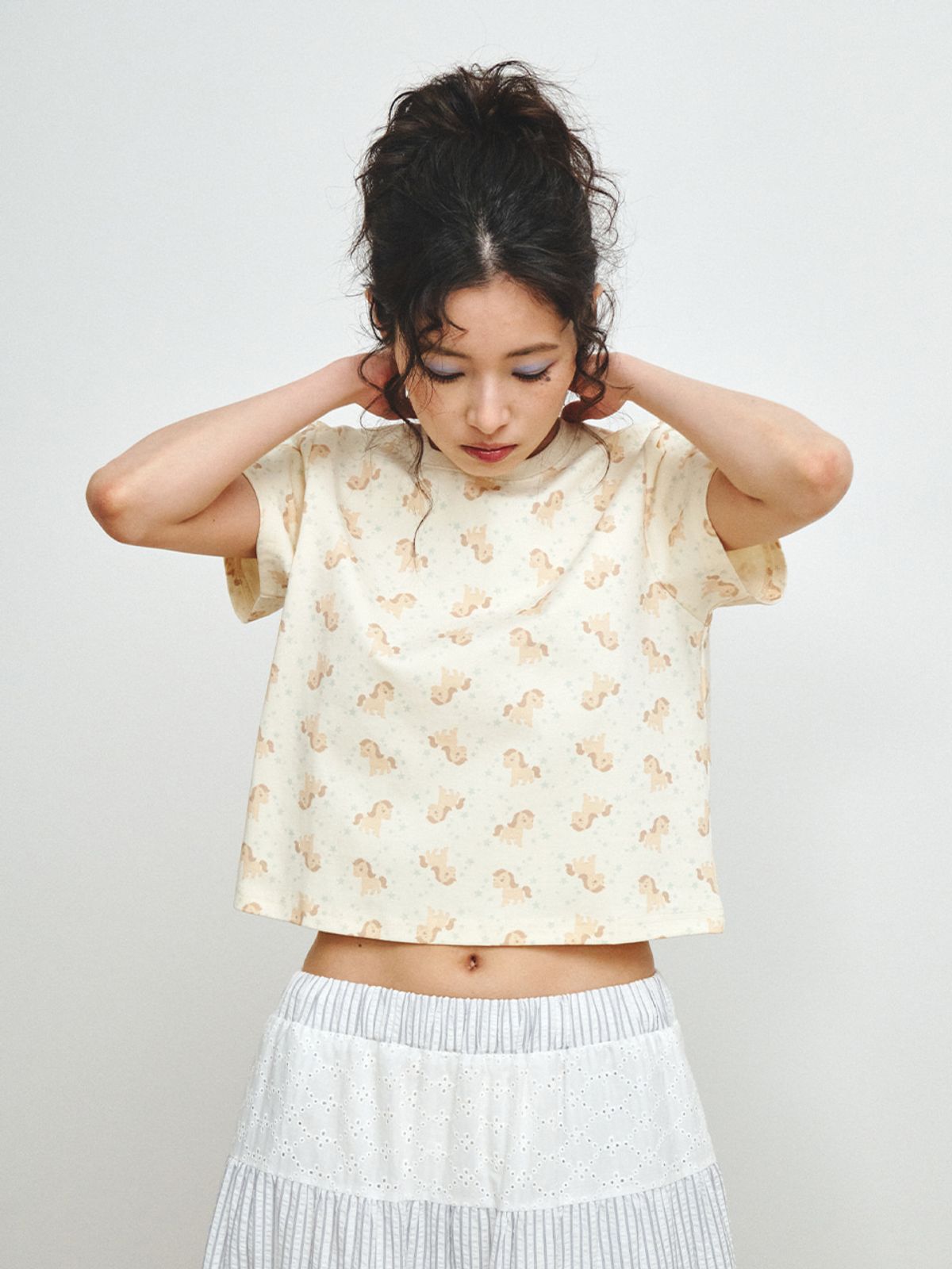 플리즈프로젝트(PLZPROJECT) PONY T-SHIRT