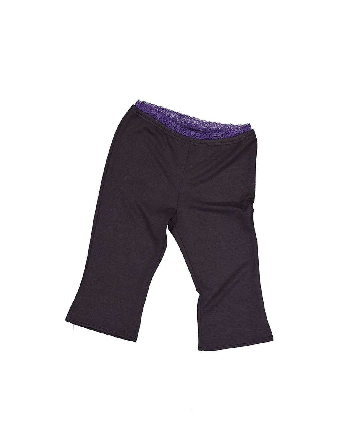 필세(PHILCE) Lace leggings pants, Charcoal
