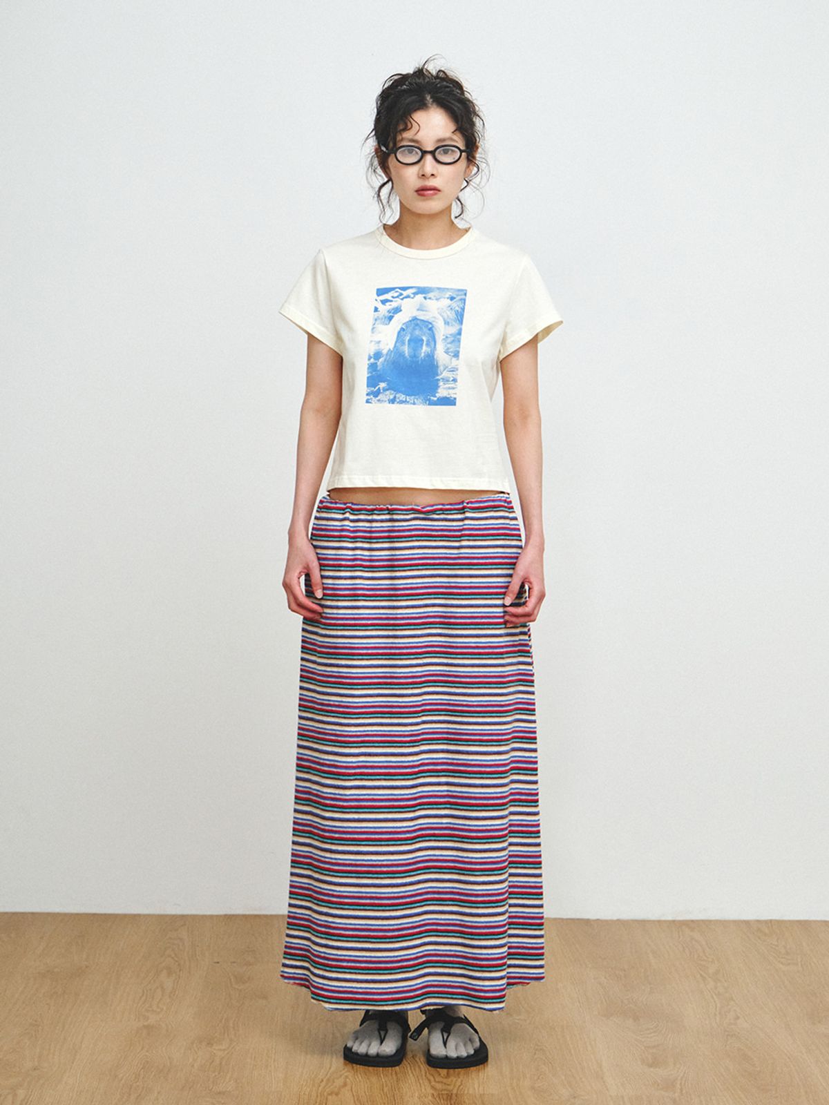 플리즈프로젝트(PLZPROJECT) SAUNA CAPYBARA T-SHIRT