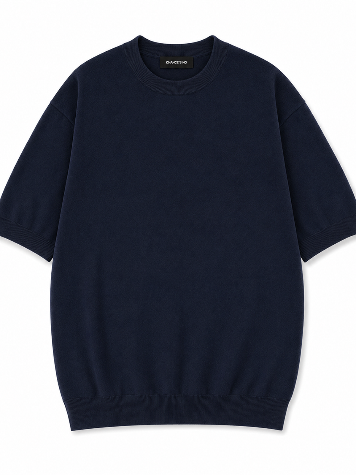 챈세스노이(CHANCE'S NOI) 쿨 라운드 하프 니트(4color)/CRHK