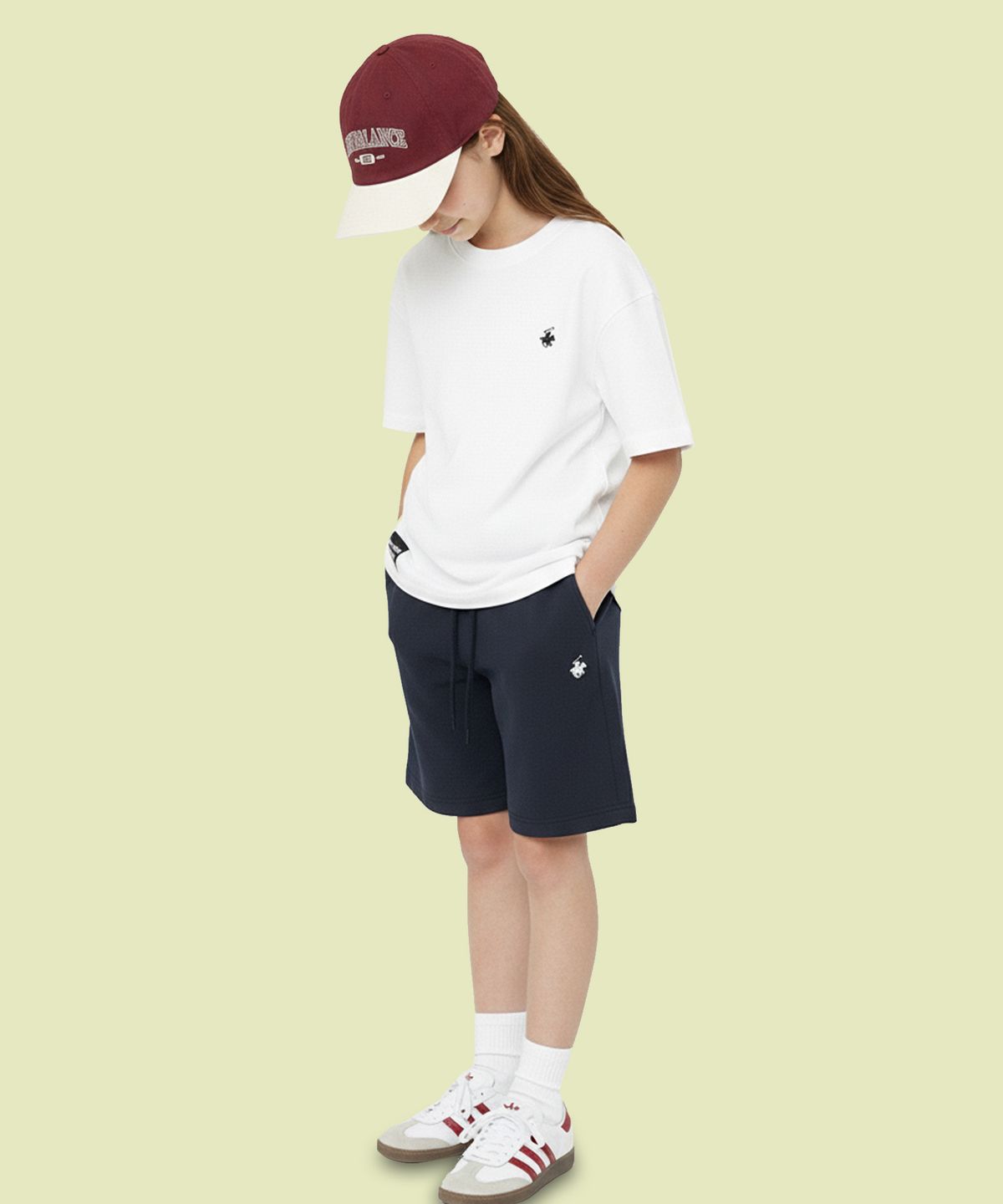 비버리힐즈 폴로클럽 키즈(BEVERLY HILLS POLO CLUB KIDS) 브뤼셀반팔티셔츠 [화이트]