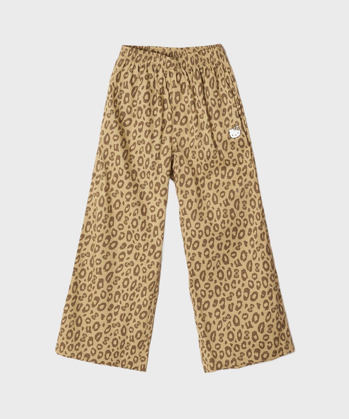 스파오 키즈(SPAO KIDS) [키즈] (헬로키티) 레오파드 잠옷바지 (RE)(Brown)_SPPPG37KG2