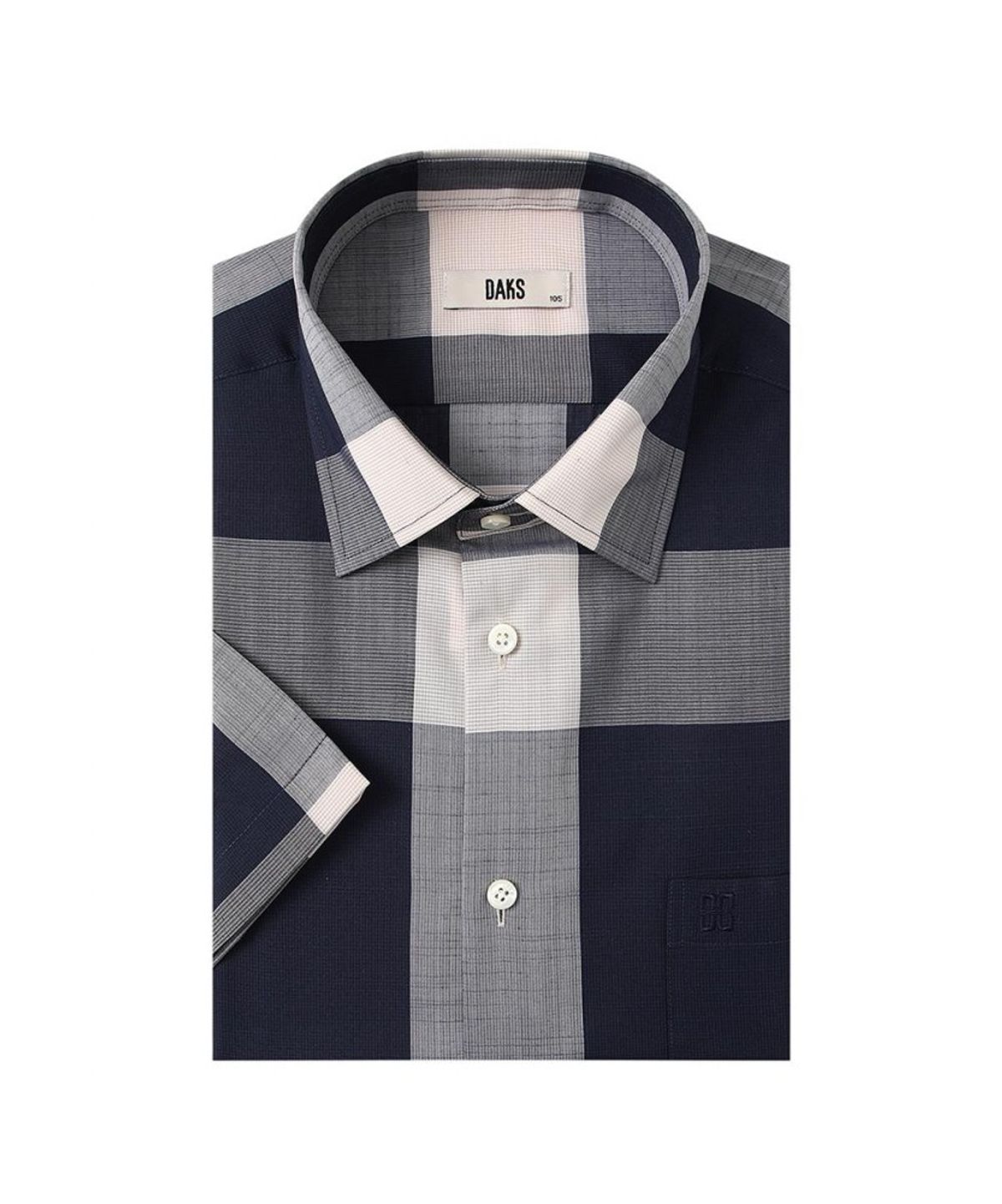 닥스셔츠(DAKS SHIRTS) 이지케어 울혼방 라지체크셔츠_DMS1SHCS144N1