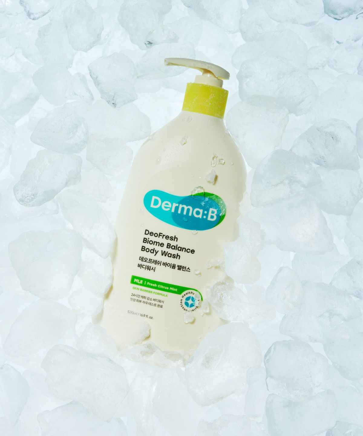 더마비(DERMAB) 데오프레쉬 바이옴 밸런스 바디워시 500ML X 2개