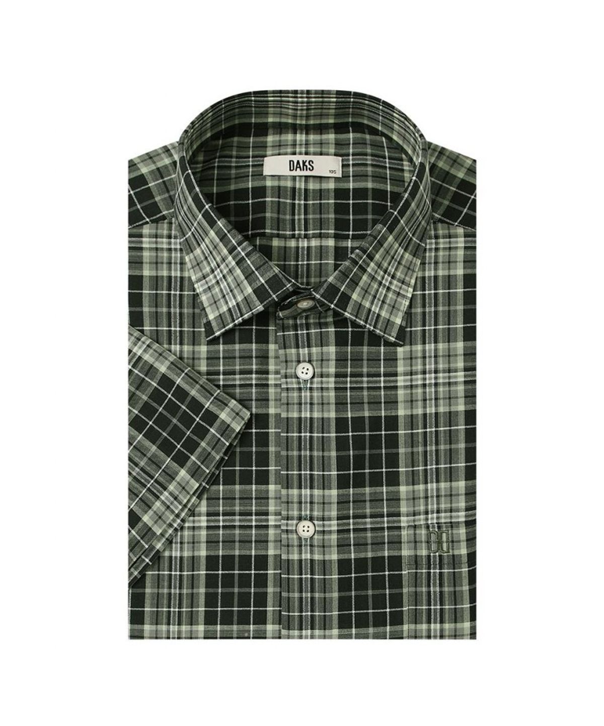 닥스셔츠(DAKS SHIRTS) 이지케어 울혼방 미디움체크 드레스셔츠_DMS1SHDS124E1