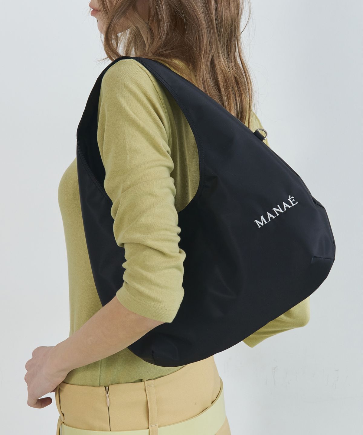 마나에(MANAÉ) Luna Bag _Black