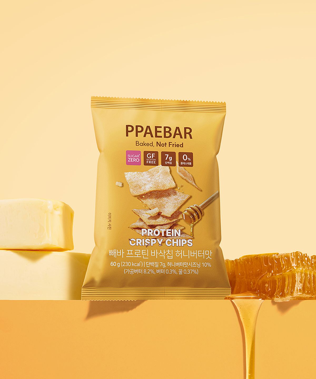빼바(PPAEBAR) 빼바 프로틴 바삭칩 2종 골라담기 (60g x 4봉)