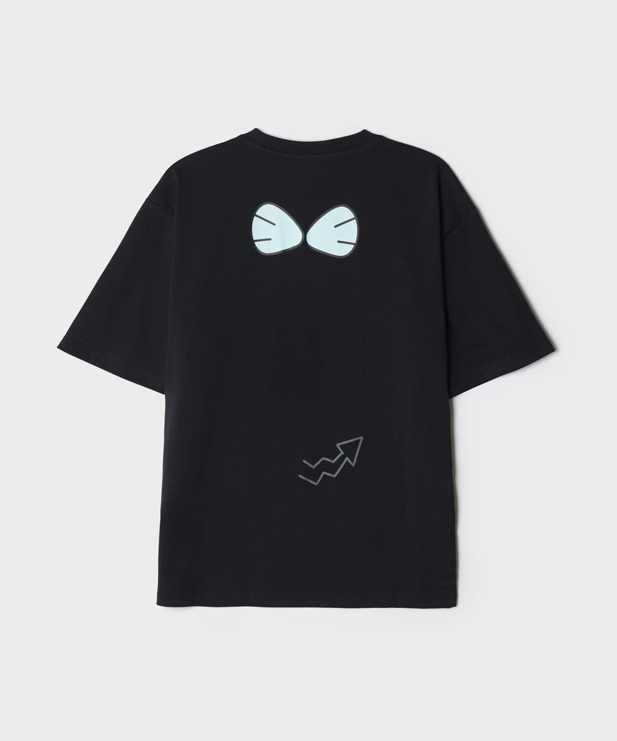 스파오(SPAO) [호빵맨] 세균맨 반팔 티셔츠(Black)_SPRLG37U31