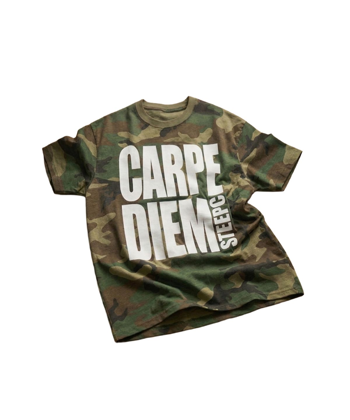 스팁(STEEPC) Carpe diem*카모플라쥬 티셔츠