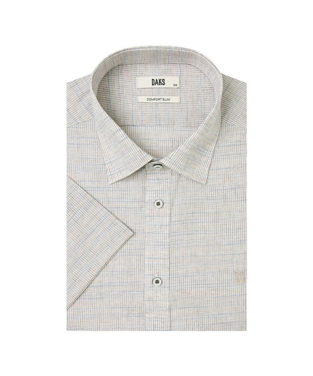 닥스셔츠(DAKS SHIRTS) 이지케어 린넨혼방 체크 드레스셔츠_DMS1SHDS222I1