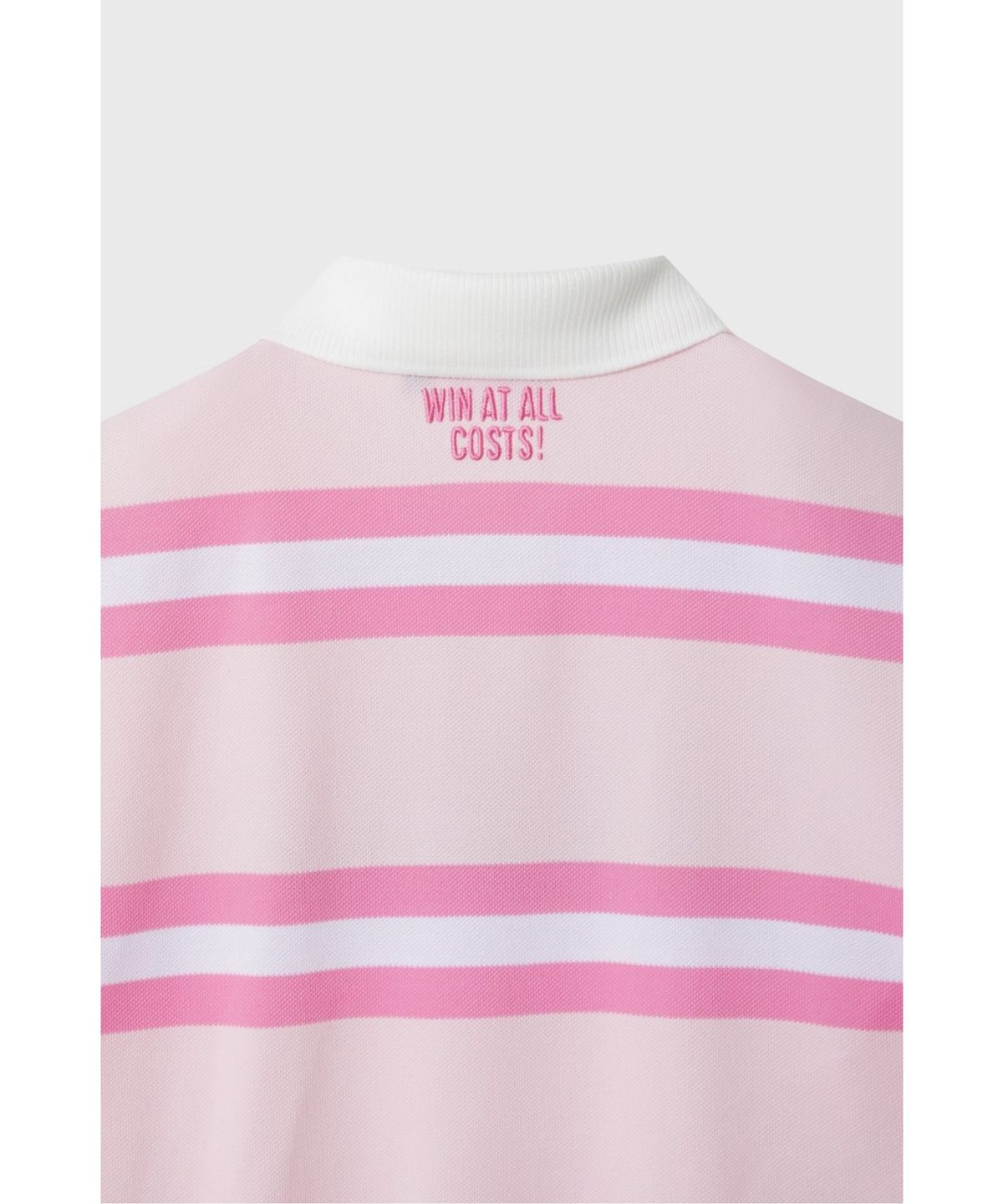 왁(WAAC) Women Stripe Loose-Fit Polo WWTCM26503PIL
