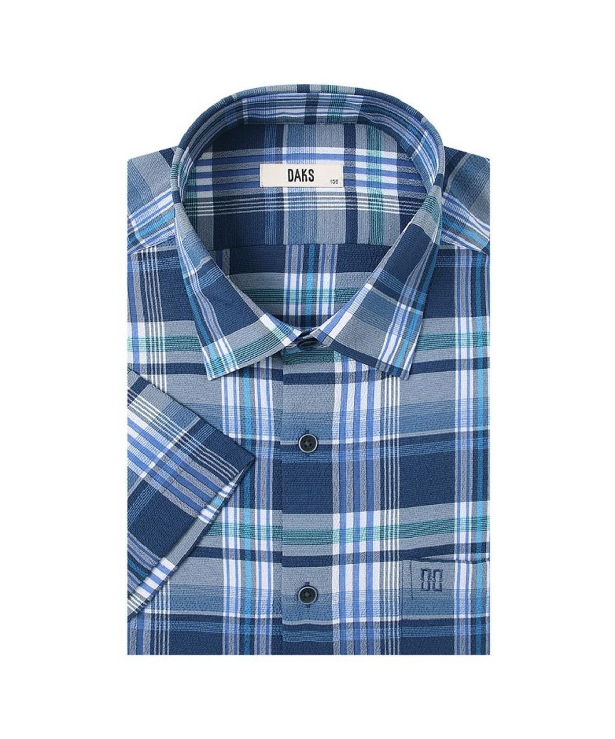 닥스셔츠(DAKS SHIRTS) 노케어 스트레치 미디움체크셔츠_DMS3SHCS121N1