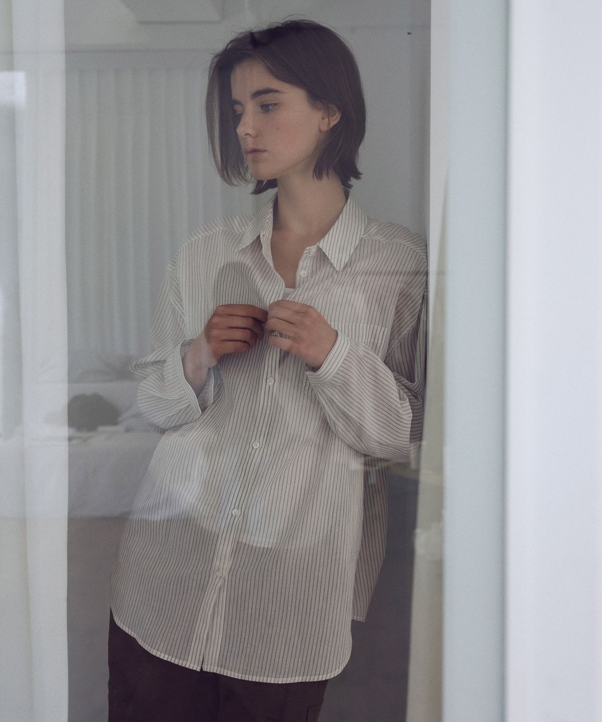 유라고(URAGO) Buddy stripe shirt