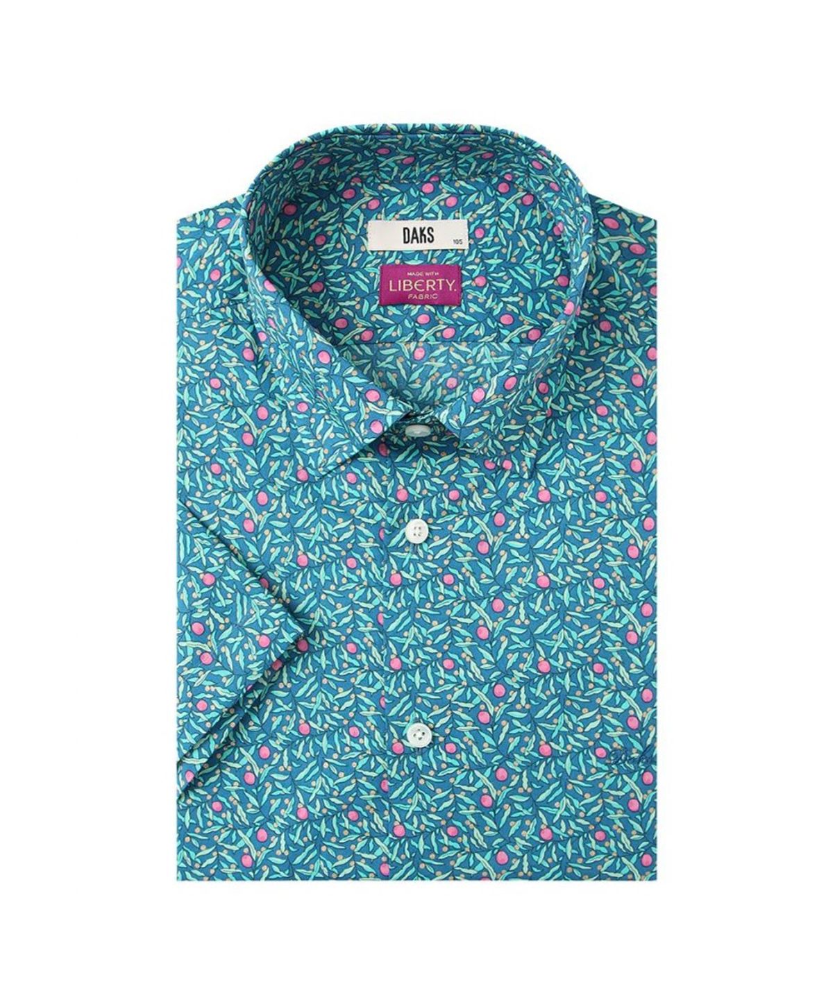 닥스셔츠(DAKS SHIRTS) 케어 면100 캐주얼 프린트셔츠_DMS1SHCS170E1