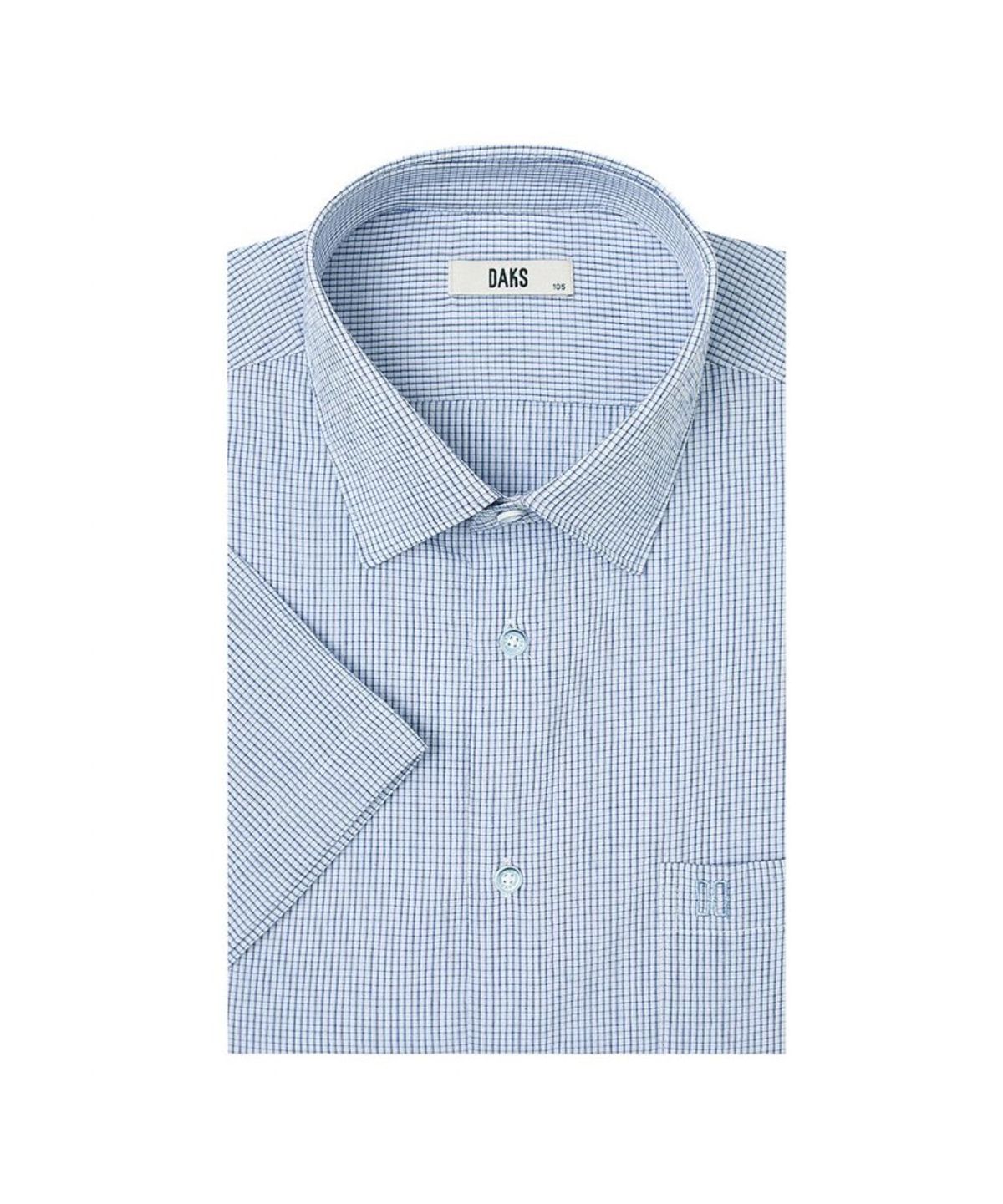 닥스셔츠(DAKS SHIRTS) 노케어 린넨혼방 체크 드레스셔츠_DMS1SHDS126B1