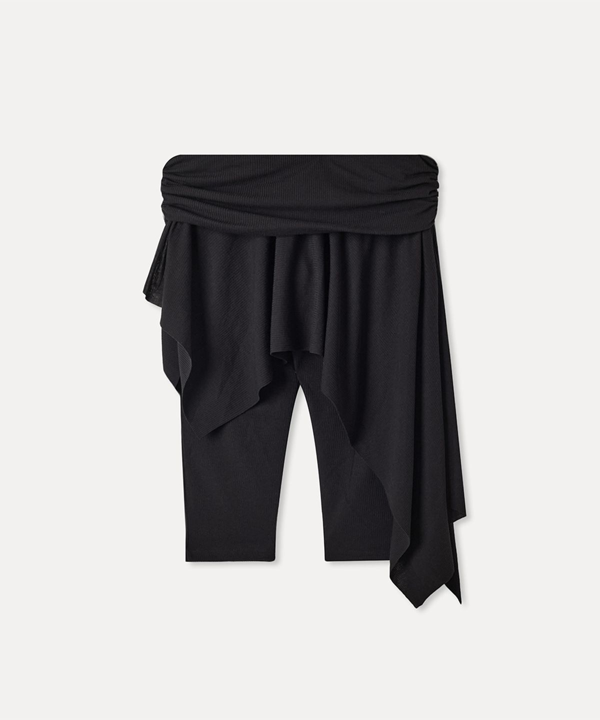미쏘(MIXXO) 셔링 레이어드 스커트 팬츠_MIWTMG70MS