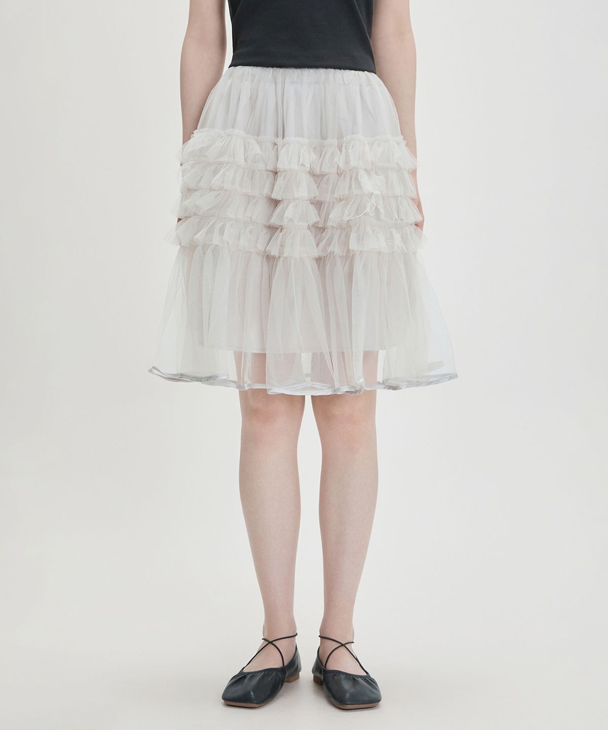 미쏘(MIXXO) 레이스 레이어드 스커트 RE WHG56TS_MIWWHG73QS