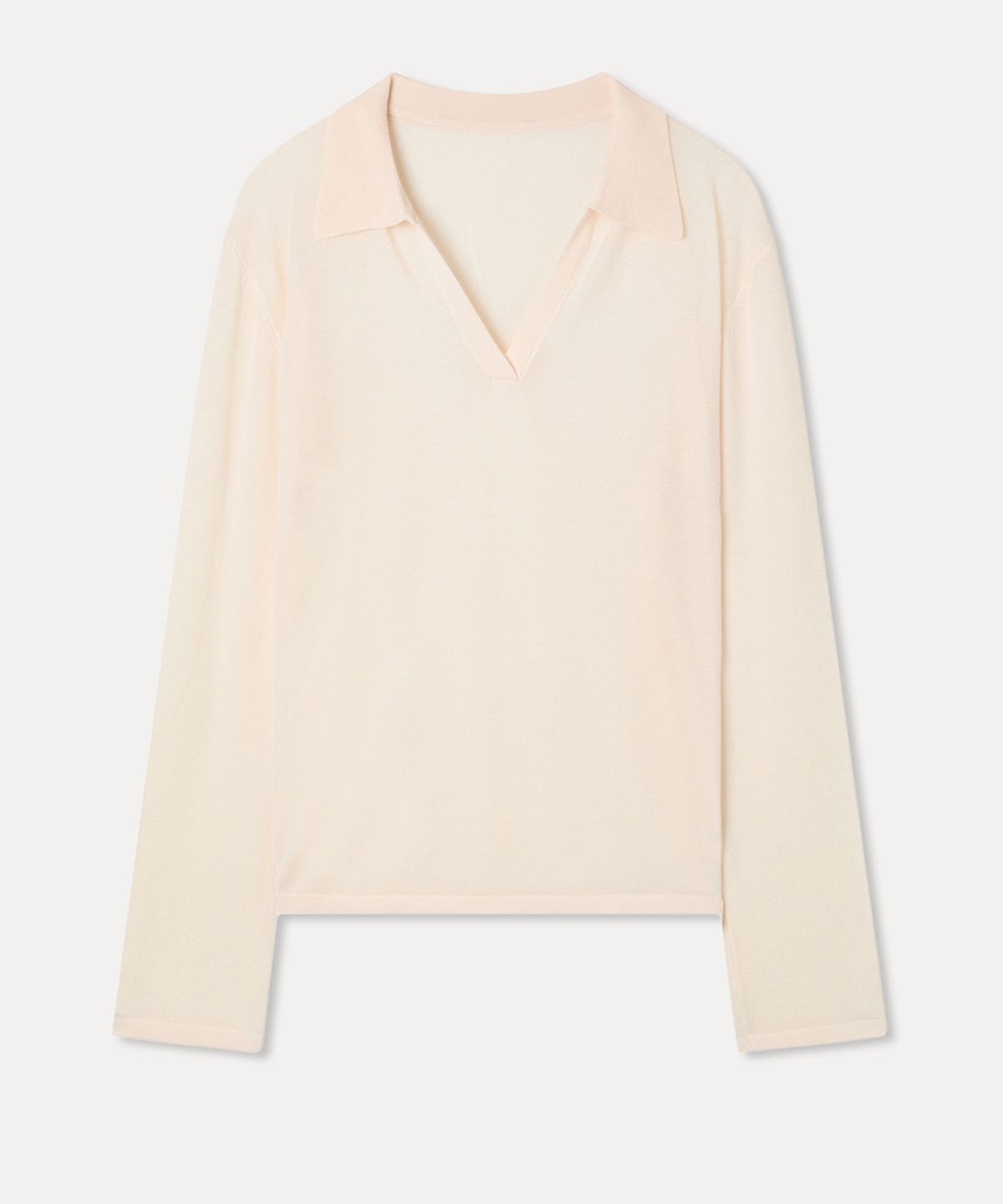 미쏘(MIXXO) 루즈핏 오픈카라 썸머 니트_MIWKAG72AS