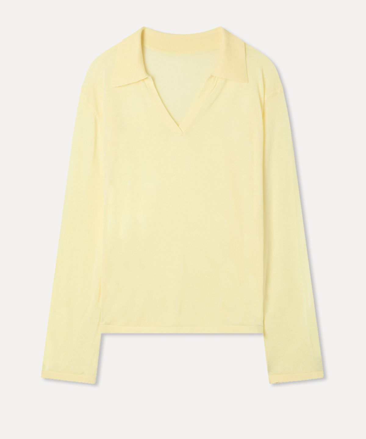미쏘(MIXXO) 루즈핏 오픈카라 썸머 니트_MIWKAG72AS