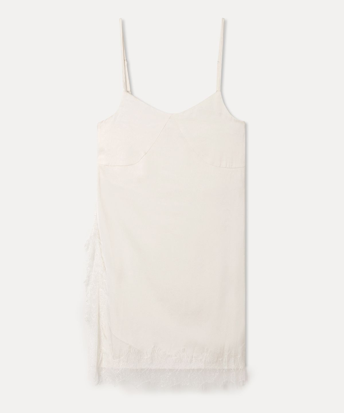 미쏘(MIXXO) 레이스 새틴 레이어드 원피스_MIWOWG51QG