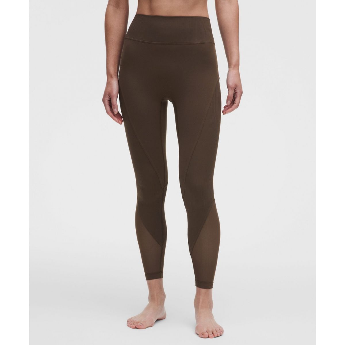 룰루레몬(LULULEMON) Nulu 앤 메쉬 노라인 하이라이즈 요가 타이츠 24inch *아시아 핏