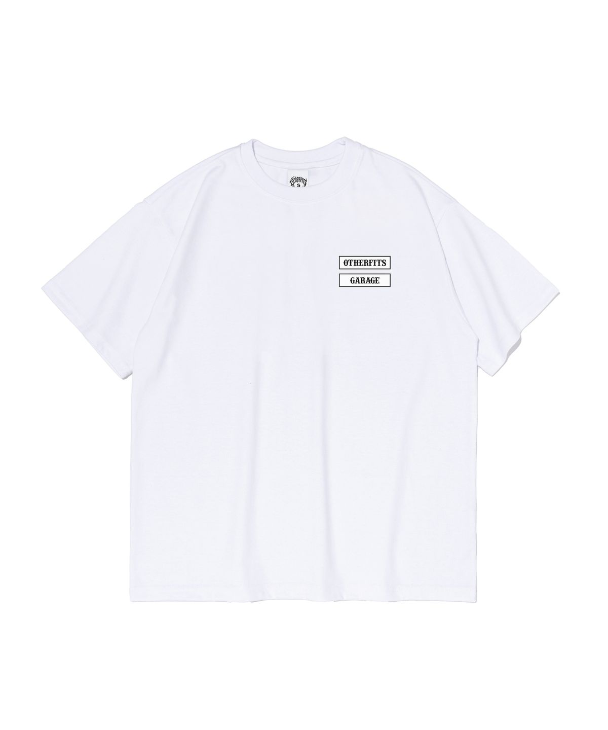 아더피츠(OTHERFITS) 개러지 윙스 그래픽 반팔티셔츠 (화이트)