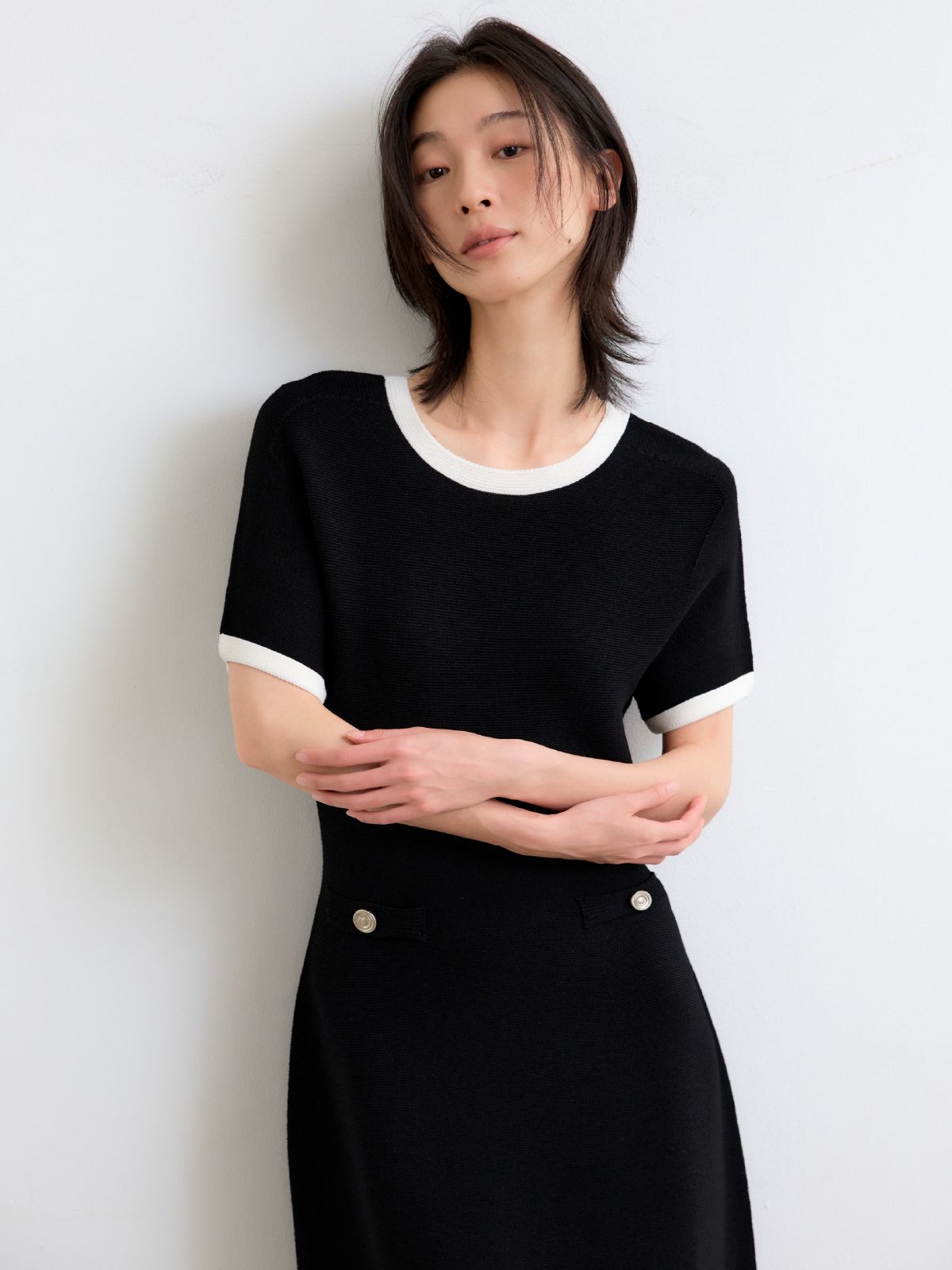 안토메(ANTOME) 세르 홀가먼트 드레스 (블랙)