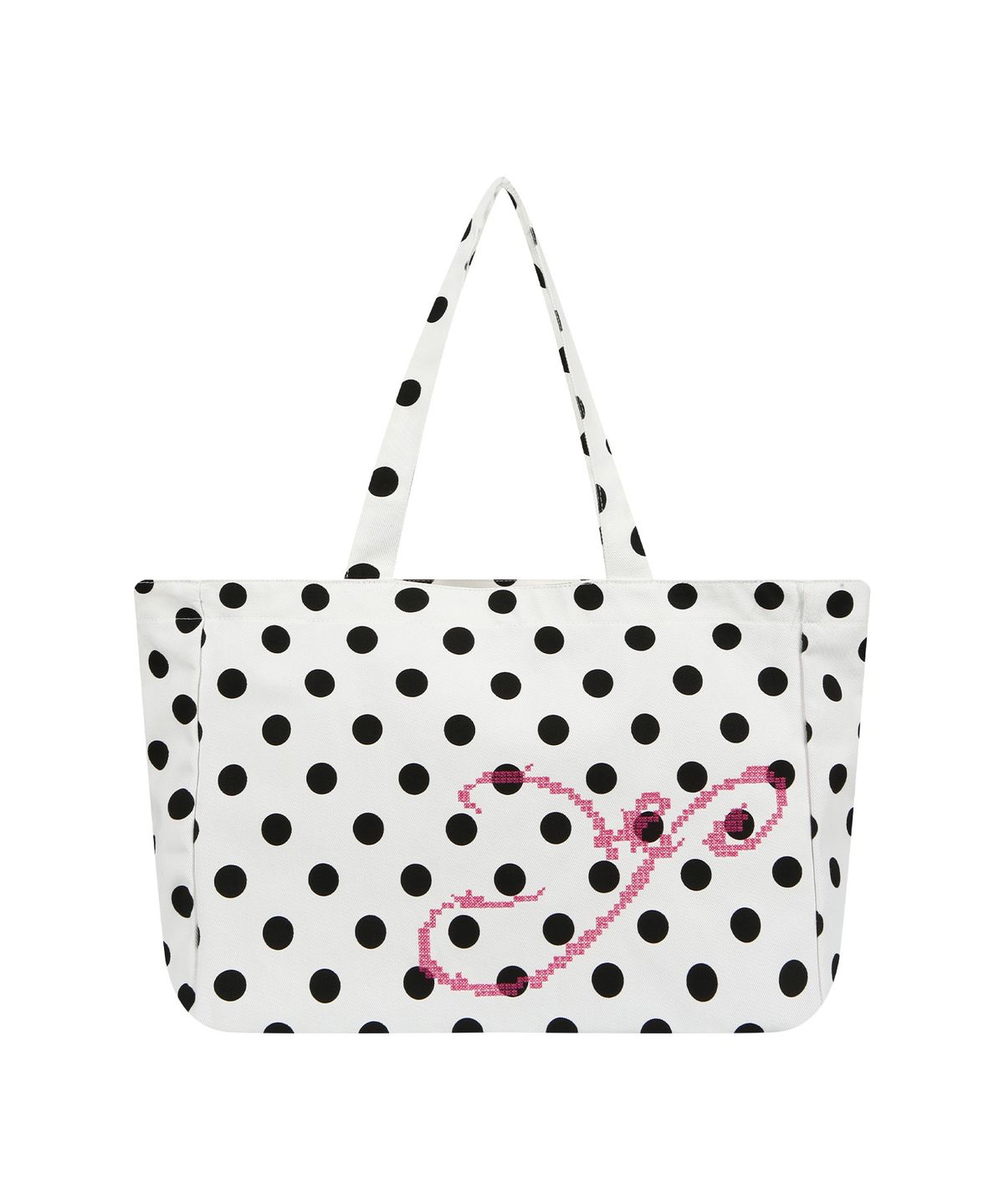 여밈(YEOMIM) [×윤비누] pixel bag (white dot)