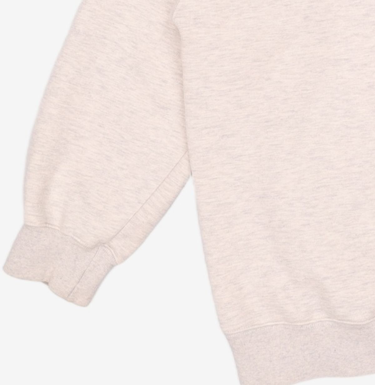 룩캐스트(LOOKAST) IVORY UNISEX BADGE HOODIE M