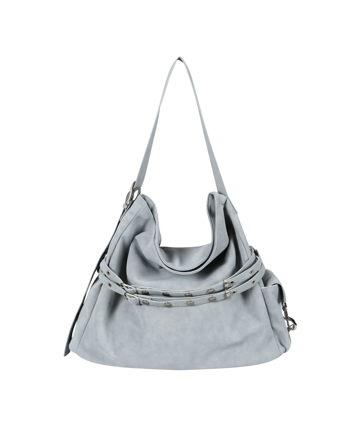 여밈(YEOMIM) [×윤비누] soft cargo bag (powder blue)