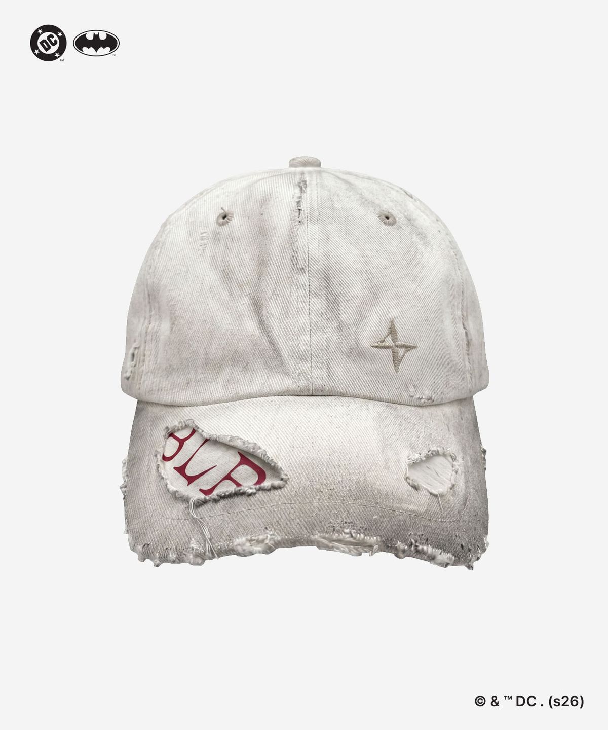 비엘알(BLR) (Batman Edition) Gotham City Ball Cap Light Gray