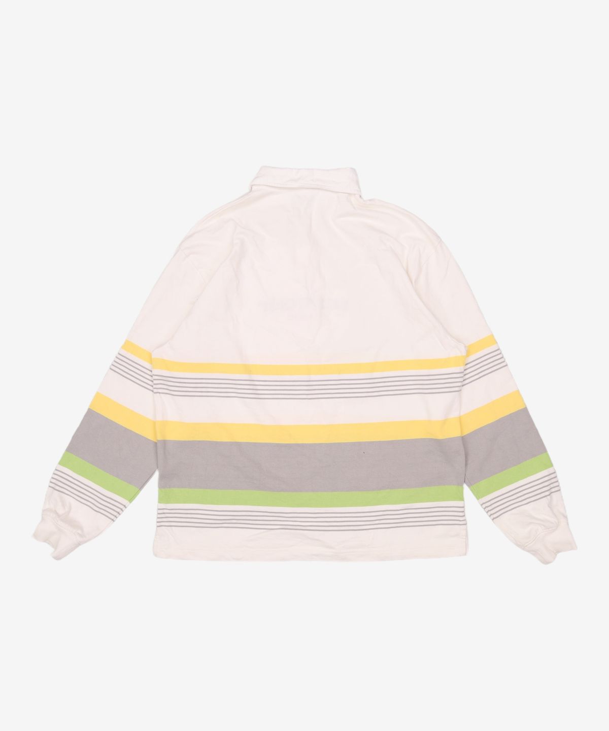 오아이오아이 컬렉션(OIOI COLLECTION) STRIPE RUGBY T-SHIRTS [WHITE] FREE