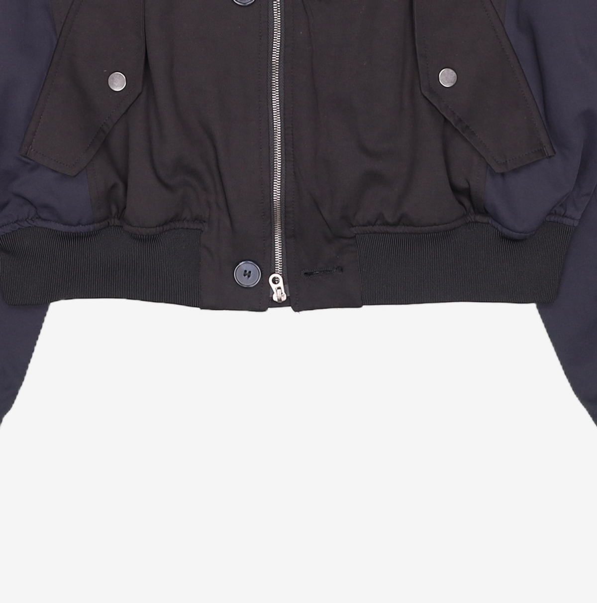 애드오프(ADDOFF) TWIN PANELS BOMBER BLACK M