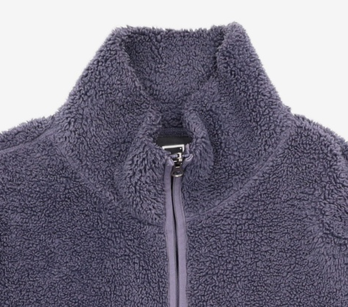골스튜디오(GOALSTUDIO) SIGNATURE SHERPA FLEECE JACKET - LIGHT GREY L