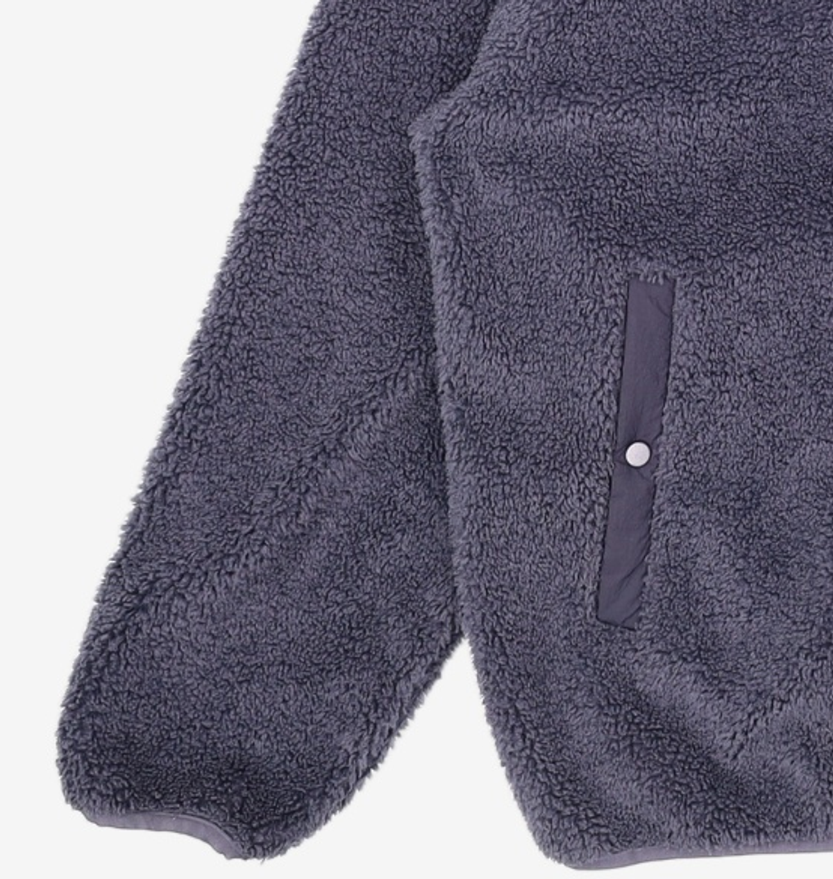 골스튜디오(GOALSTUDIO) SIGNATURE SHERPA FLEECE JACKET - LIGHT GREY L