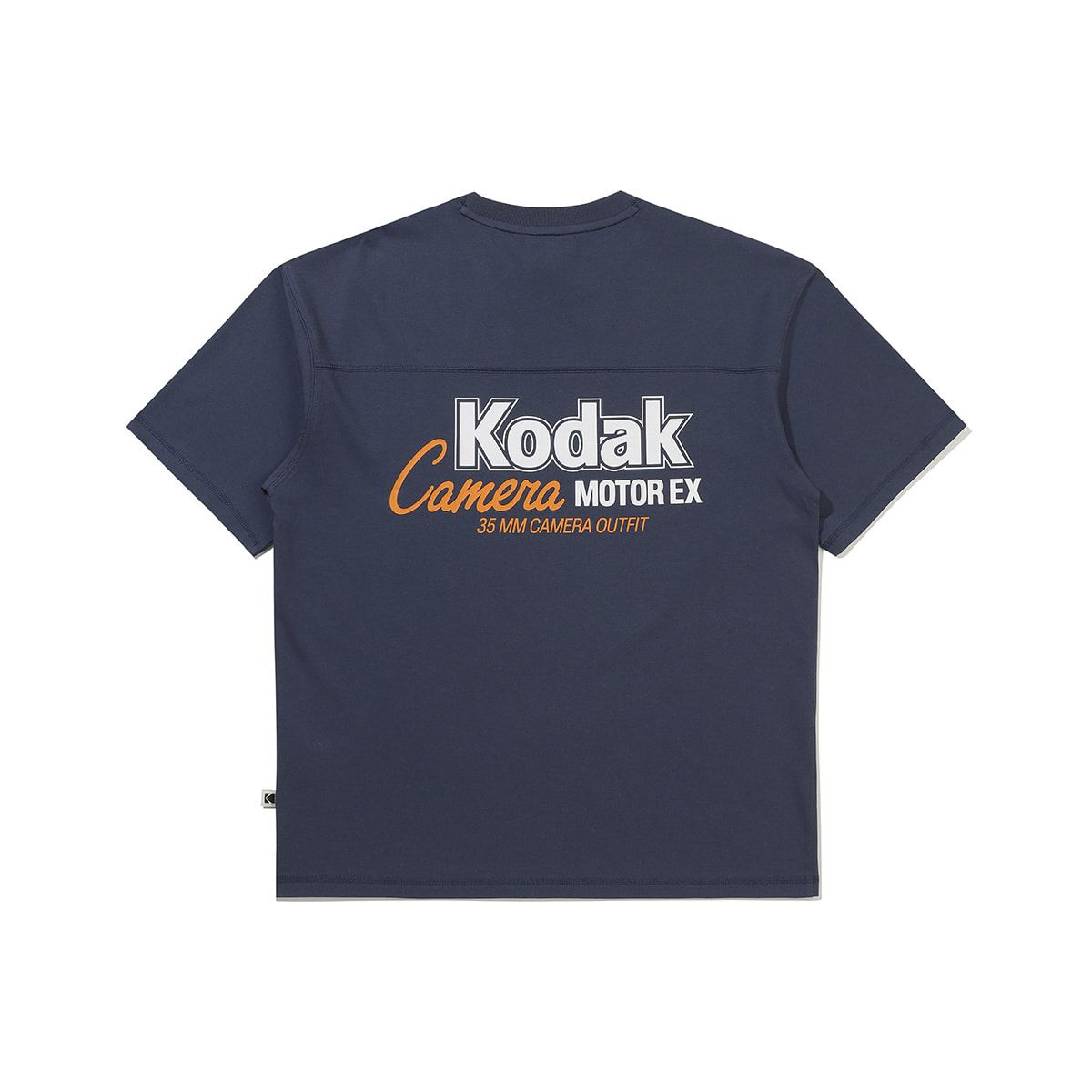 코닥(KODAK) 브리즈 그래픽 반팔 티셔츠 NAVY